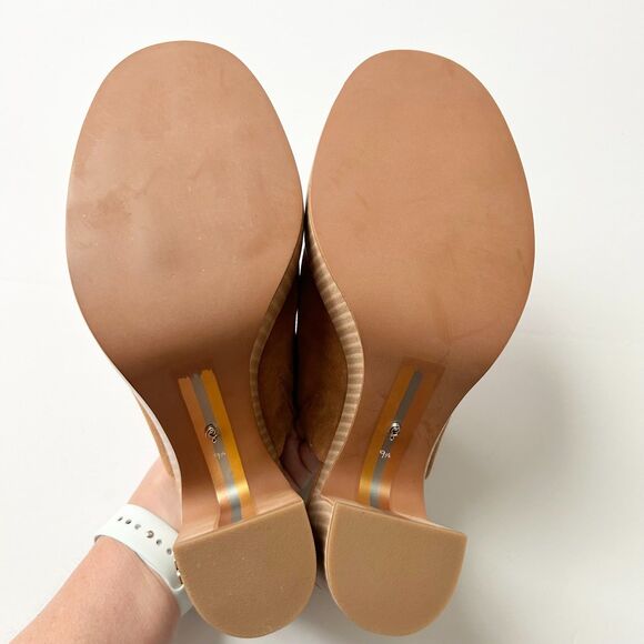 NEW Sam Edelman Shiloh Heeled Mule in Frontier Brown Size 9.5 - Picture 7 of 7